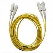 Fibracem Cordão Duplex Multimodo SC/SC 2.5M om2 2 fibras 50/125 SC para SC, cor Amarelo 2.5 metros