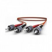 Fibracem Cordão óptico Duplex 62,5 MultiMode ST/ST 2,5mt