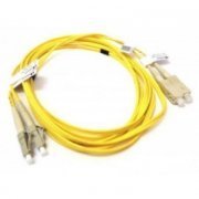 Fibracem Cordão Duplex Multimodo SC/LC 2.5M om2 2 fibras 50/125 SC para LC, cor Amarelo 2.5 metros