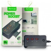 Verde hub carregador 3x USB A 3x USB C 35W Circuito d ...