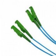 CORDÃO DUPLEX MONOMODO E2000-PC/E2000-APC 1.5M 2 Fibras 9/125 E2000 PC para E2000 APC, cor Azul 1.5 metros