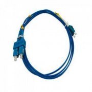 CORDÃO DUPLEX MONOMODO LC/SC-UPC 45M 2 fibra 9/125 LC para SC polimento UPC OS2, cor azul 45 metros