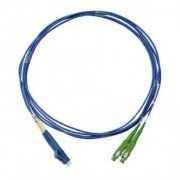 Cordão Duplex Monomodo SC-APC/LC-UPC 10M 2 fibra 9/125 SC polimento APC para LC polimento UPC, cor Azul 10 metros
