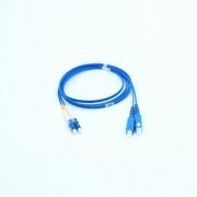 CORDÃO DUPLEX MONOMODO LC/SC- UPC 2.5M 1 fibra 9/125 LC UPC para SC UPC, cor azul 2.5 metros