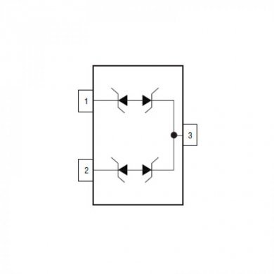 CDSOT23-SM712 IC TVS ARRAY DIODE 7V 12V 600W SOT23