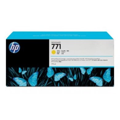 CE040A Cartucho de Tinta HP 771 Amarelo