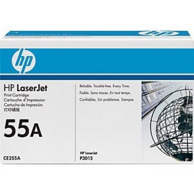 CE255A HP Toner 55A Preto 6000 páginas