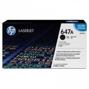 Toner HP 647A Preto Aproximadamente 8.500 paginas, para HP LaserJet CP4025/4525