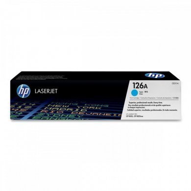 CE311A Toner HP CE311A CE311AB 126A Ciano 1000 páginas