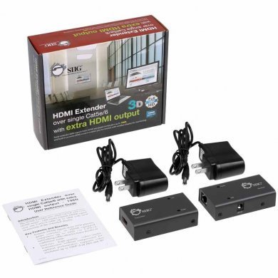 CE-H22E11-S1 SIIG Extensor HDMI via Cat5e/6 até 60 Metros