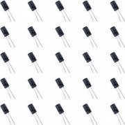 25x capacitor eletrolítico 1000uf x 25v 105ºC tamanho 10 x 16.5mm - kit com 25 unidades