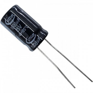 25x capacitor eletrolítico 1000uf x 25v 105ºC