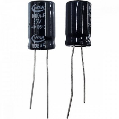 CEA1000UF25VCD11TPLS-625X 625x capacitor eletrolítico 1000uf x 25v 105ºC