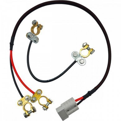 CEB.24V-50A Cabo engate rapido para 2x baterias 12V externa Nobreak