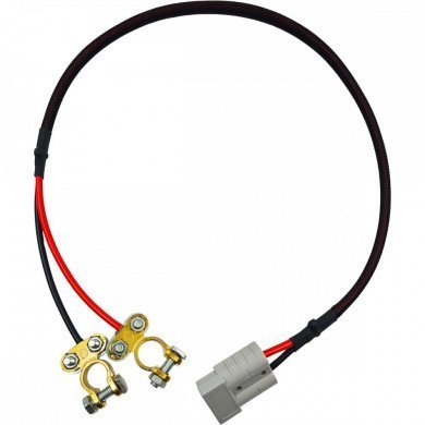 Cabo engate rapido para 2x baterias 12V externa Nobreak