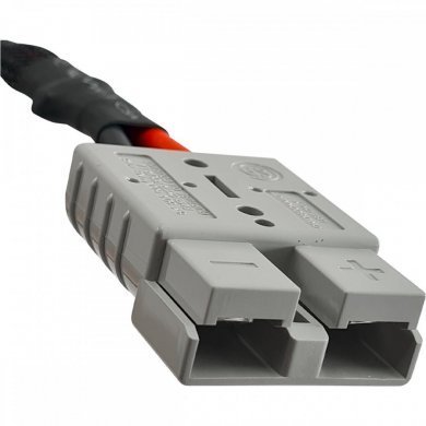 Cabo engate rapido para 1x bateria 12V externa Nobreak