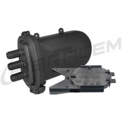 CEO.00007 Fibracem Mini Caixa de Emenda óptica 12fo Aer/Subt