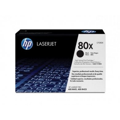 CF280X Toner HP 80X Preto 6.900 Páginas