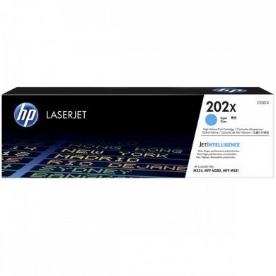 CF501X HP Toner Laserjet 202X Ciano rendimento 2500