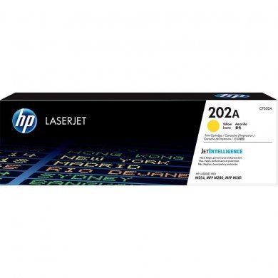 CF502A HP Toner Laserjet 202A Amarelo rendimento 1400