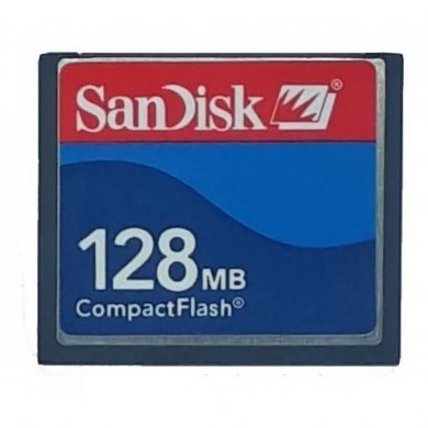 CF-128MB SanDisk cartão de memória Compact Flash 128MB