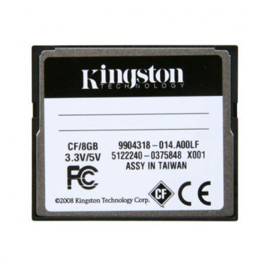 CF/8GB Kingston Cartão de Memória Compact Flash 8GB