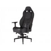 Corsair Cadeira Gamer T2 ROAD WARRIOR Preta Peso máximo suportado: 136Kg, Couro Sintético PU