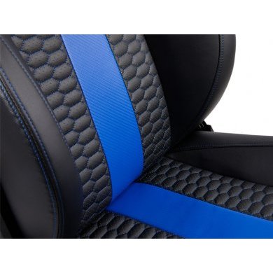 CF-9010009-WW Corsair Cadeira T2 ROAD WARRIOR Preta/Azul