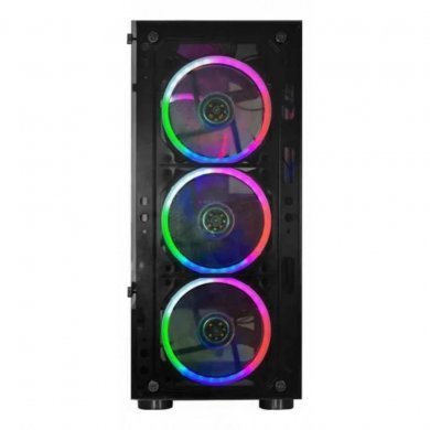 Kmex gabinete gamer Elite com 3 fans 120mm RGB