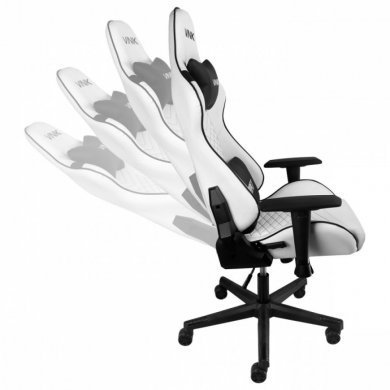 CGC20B Vinik Cadeira Gamer Comet Branca reclinável