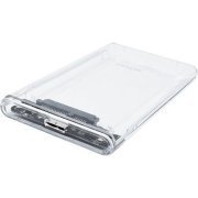 Exbom Case Externo HD 2.5 SATA 3 USB 3.0 Transparente