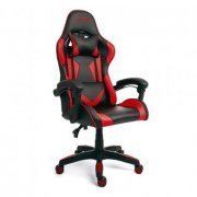 XZone cadeira gamer vermelha e preta reclinável Suporta até 135Kg