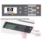Front Panel Overlay HP Designjet 510 