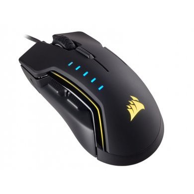 CH-9302011-NA Corsair Mouse Gamer Glaive Optico RGB Preto