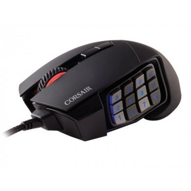 CH-9304111-NA Corsair Mouse SCIMITAR PRO RGB 1600dpi