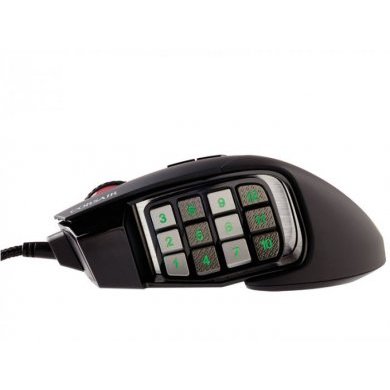 CH-9304111-NA Corsair Mouse SCIMITAR PRO RGB 1600dpi