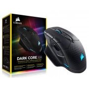 Corsair Mouse Gamer Dark Core RGB Wireless 1600DPI COr: Preto