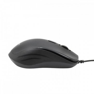 Chinamate Mouse Óptico USB 1000 DPI com fio preto
