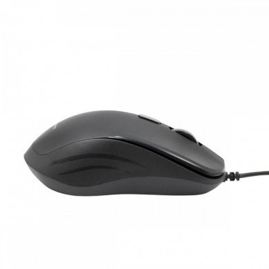 Chinamate mouse óptico USB 1000DPI com fio preto