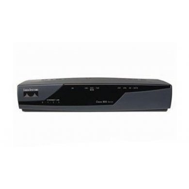 CISCO877-SEC-K9 Roteador Wireless Cisco 877 VPN 4 Portas LAN 10/100 Mbps 1 Porta 