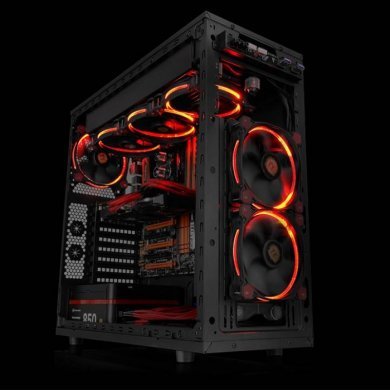 CL-F055-PL12RE-A THERMALTAKE RIING 3X FAN 120MM LED RED