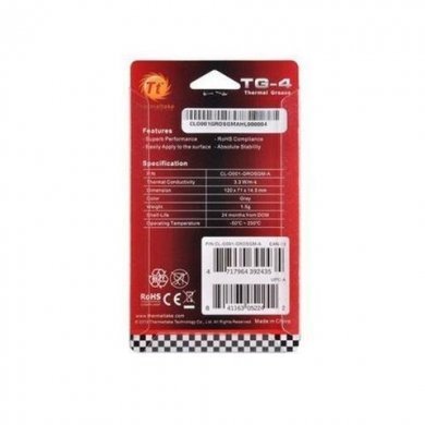 CL-O001-GROSGM-A Thermaltake Pasta Termica Tg4 Thermal Grease 1,5g Cl-o001-grosgm-