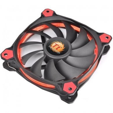 CL-P022-AL12RE-A Thermaltake Fan Riing 12 Silent Red 1400rpm Led Cl-p022-al12re-a
