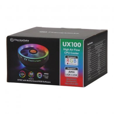 CL-P064-AL12SW-A Thermaltake Cooler TT UX100 Aircooler ARGB