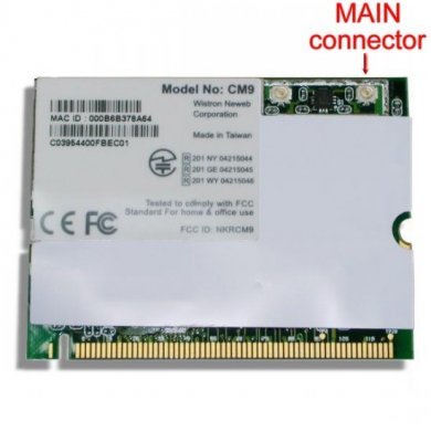 CM9-GP Wistron Cartão Wireless Atheros mini-PCI