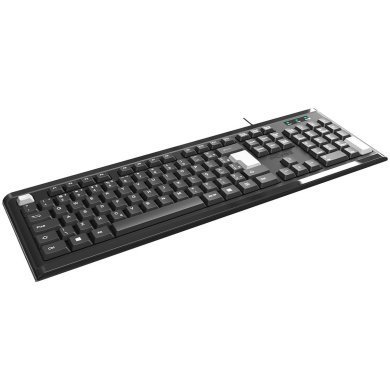 CMBPTOCL2AB Pcyes kit teclado e mouse Classic com fio USB preto ABNT2