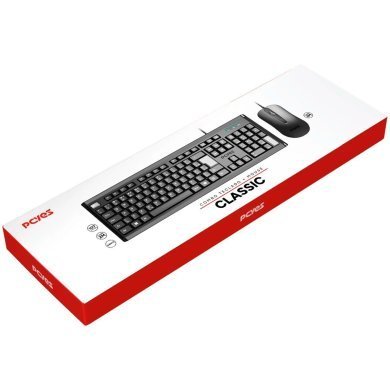 CMBPTOCL2AB Pcyes kit teclado e mouse Classic com fio USB preto ABNT2