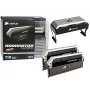 Memória Corsair Gamer DDR4 8GB Kit (2X4GB) 4000MHZ DIMM CL19 288Pin Domintator Platinum + Cooler Airflow
