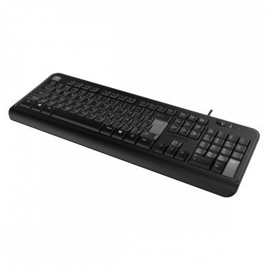 PCYes teclado comfort com fio preto USB
