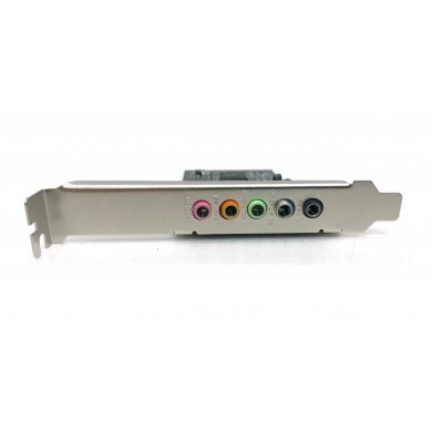 CMI-8738 Dex Placa de Som PCI-Express x1 5.1 6 Canais